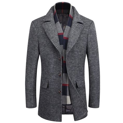 grey designer coats